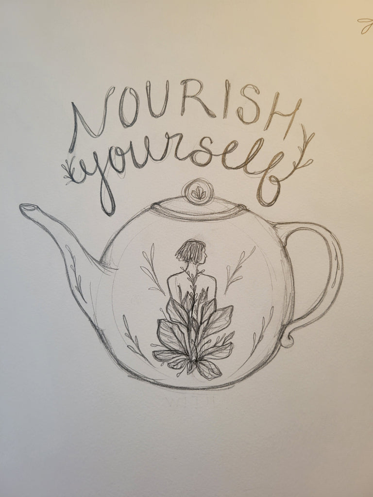 Original: Nourish Yourself - Cyclical Roots & Cycles Journal – Healing tools & grounding guides for self-awareness & collective wellbeing