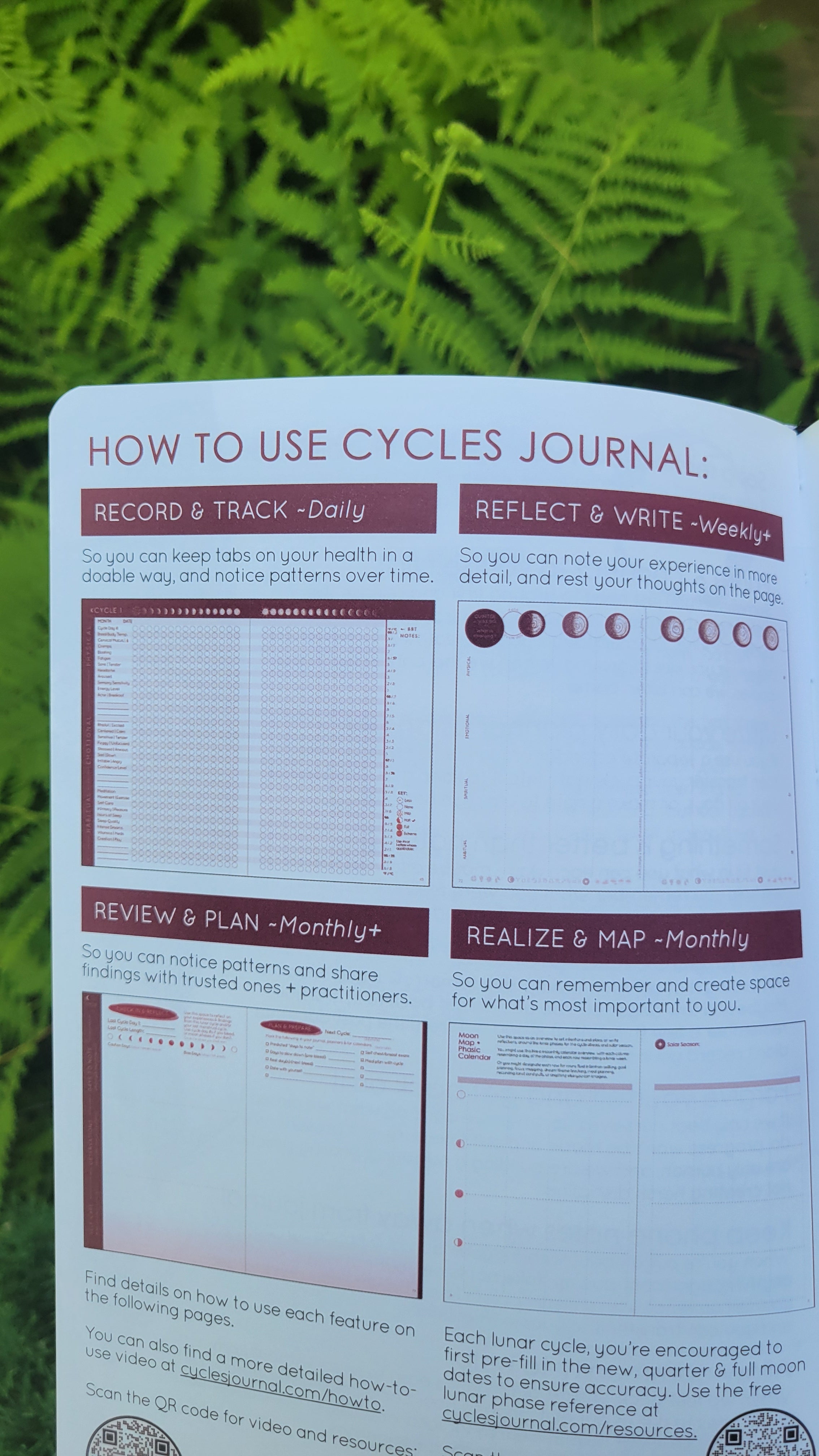 {PRE-ORDER} CYCLES JOURNAL® Your Lunar-centric Pattern Tracker + Planner (undated)