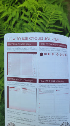 {PRE-ORDER} CYCLES JOURNAL® Your Lunar-centric Pattern Tracker + Planner (undated)