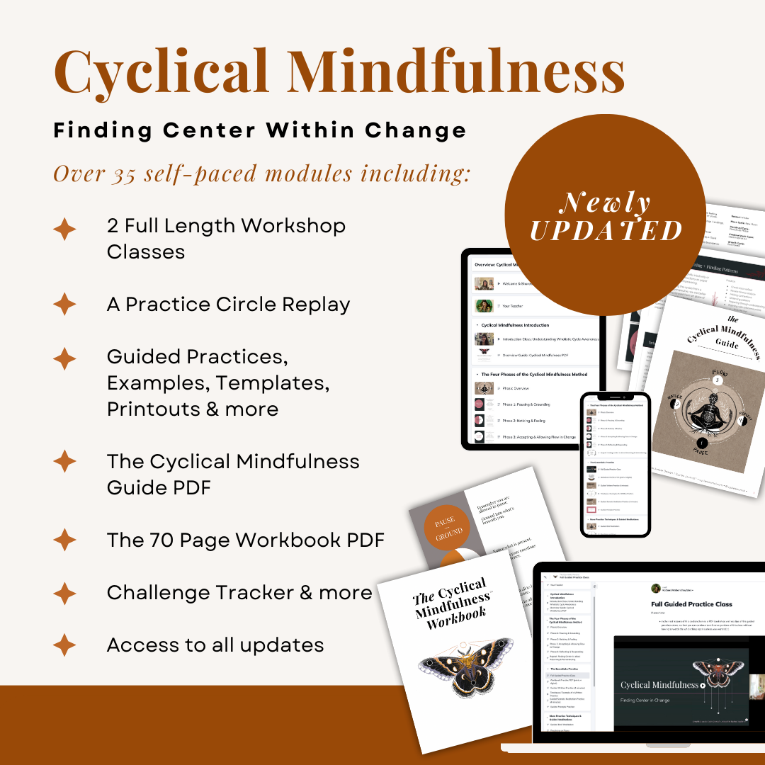 Cycles Journal® 2025: a Lunar Guide to Wholistic Cycle Awareness - more than just a Period Tracker