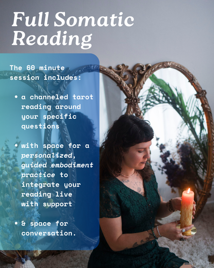LIVE Embodied Tarot Reading with Rachael
