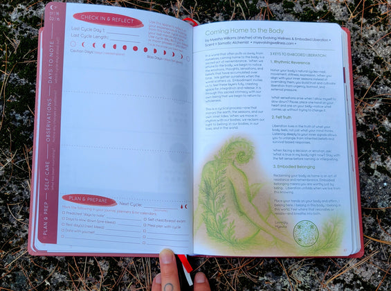 Cycles Journal® 2026: Lunar Planner & Cycle Tracker for Whole-Body Awareness — more than just mental &/or menstrual health