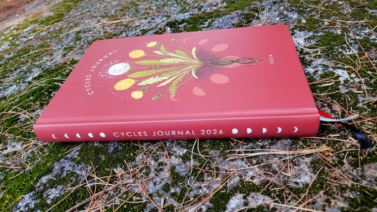 Cycles Journal® 2026: Lunar Planner & Cycle Tracker for Whole-Body Awareness — more than just mental &/or menstrual health