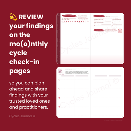 {PRE-ORDER} CYCLES JOURNAL® Your Lunar-centric Pattern Tracker + Planner (undated)