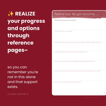 {PRE-ORDER} CYCLES JOURNAL® Your Lunar-centric Pattern Tracker + Planner (undated)