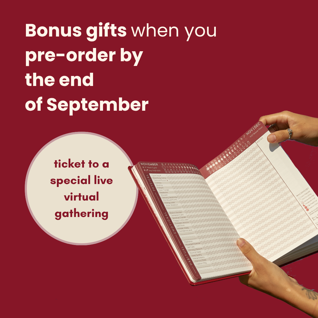 {PRE-ORDER} CYCLES JOURNAL® Your Lunar-centric Pattern Tracker + Planner (undated)