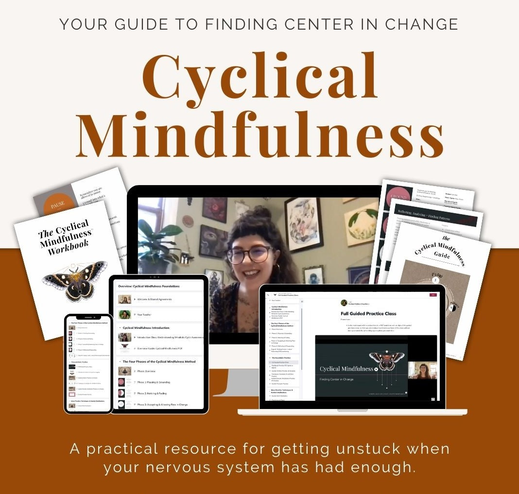Cyclical Mindfulness Bundle (dated journal + digital course) – Cyclical ...