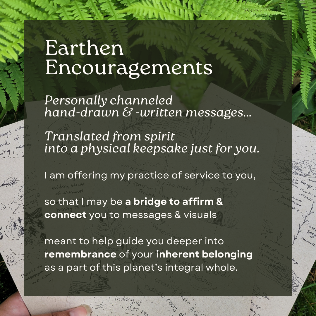 This personally channeled hand-drawn and written intuitive message is a bridge to affirm and connect you to messages and visuals.