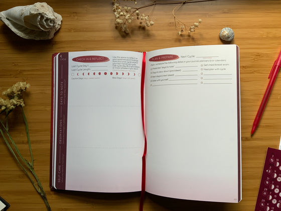 {PRE-ORDER} CYCLES JOURNAL® Your Lunar-centric Pattern Tracker + Planner (undated)