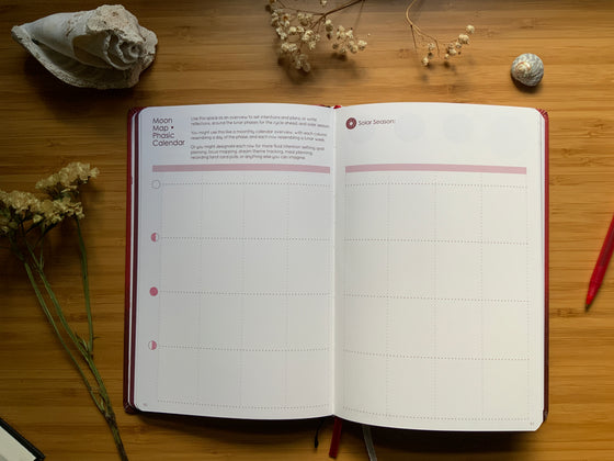 {PRE-ORDER} CYCLES JOURNAL® Your Lunar-centric Pattern Tracker + Planner (undated)