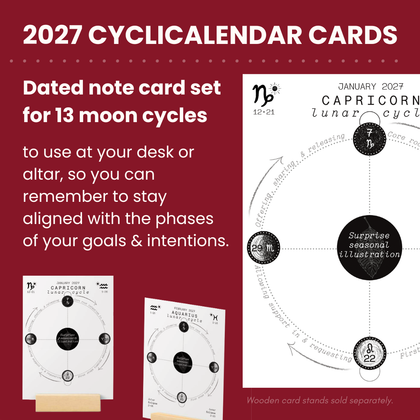 {PRE-ORDER} CYCLES JOURNAL® Your Lunar-centric Pattern Tracker + Planner (undated)