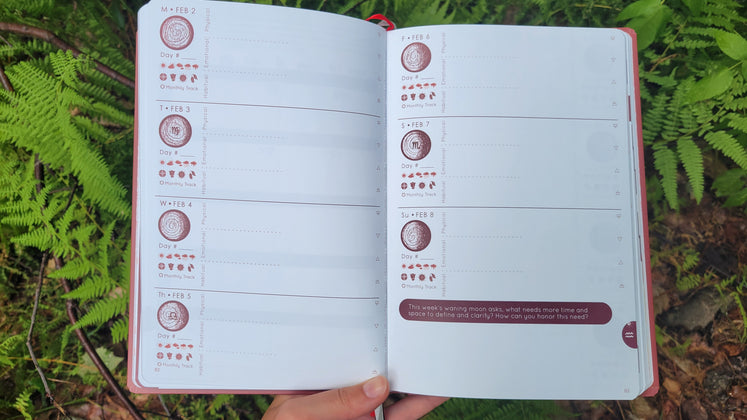Cycles Journal® 2026: Lunar Planner & Cycle Tracker for Whole-Body Awareness — more than just mental &/or menstrual health