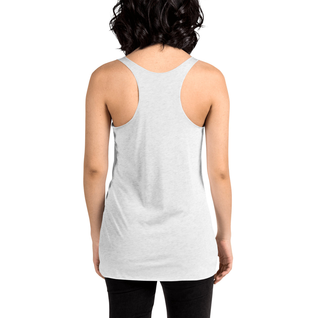 Iris Awareness - Racerback Tank Top (POD) - Cyclical Roots & Cycles Journal – Healing tools & grounding guides for self-awareness & collective wellbeing